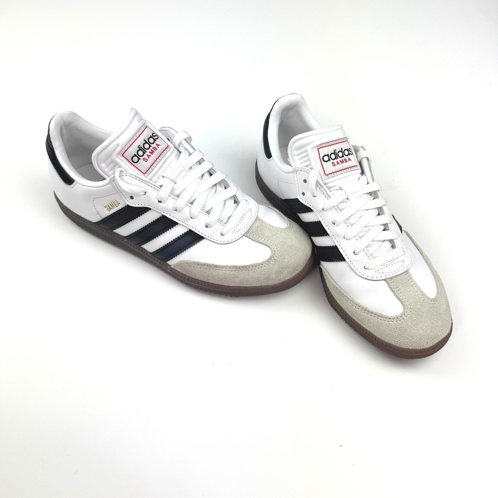 adidas Samba IH6001 Men 7.5 Women 8.5 White Black Gum Blokecore Sneakers